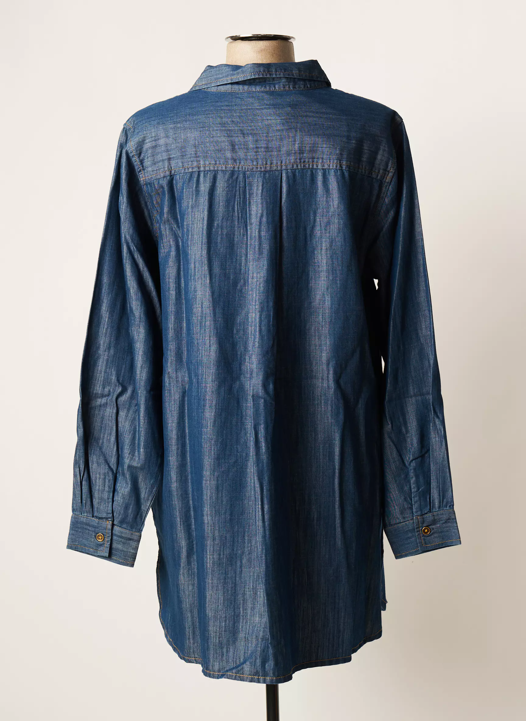 Ciso Robes Courtes Femme couleur bleu