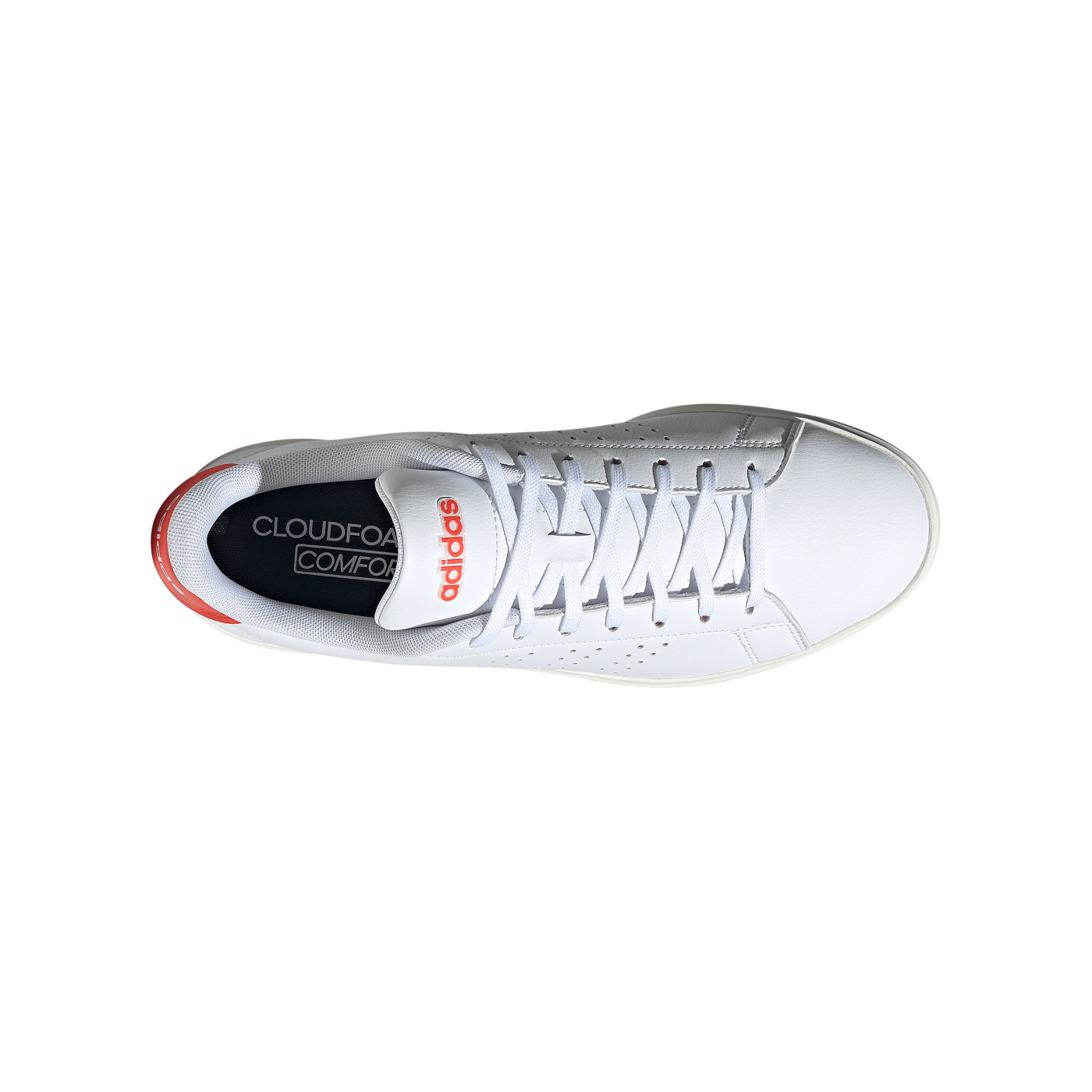 adidas Advantage 2.0 Weiss Rot
