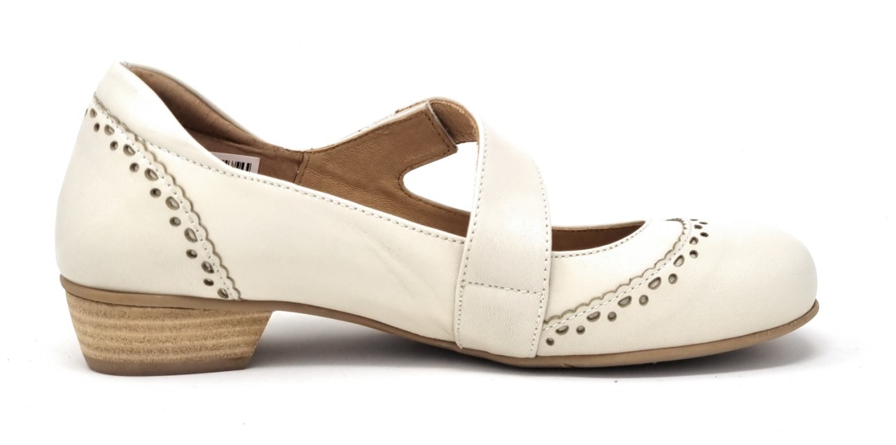 BRAKO Ballerinas weiss