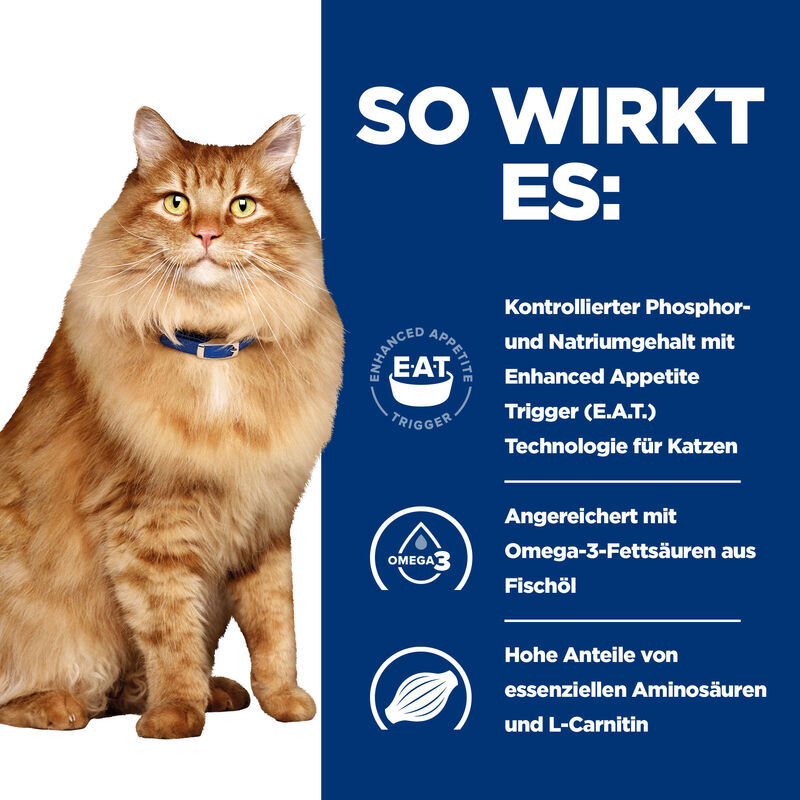 Hill's Nierendiät Hill's Prescription Diet k/d + Mobility Feline mit Huhn 24x85 g