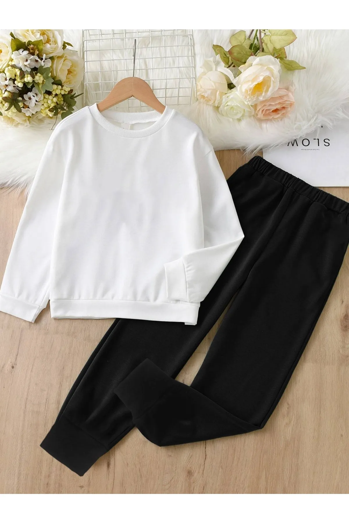 LePold  Sport-Sweatsuit Set - Weiß - Regular Fit
