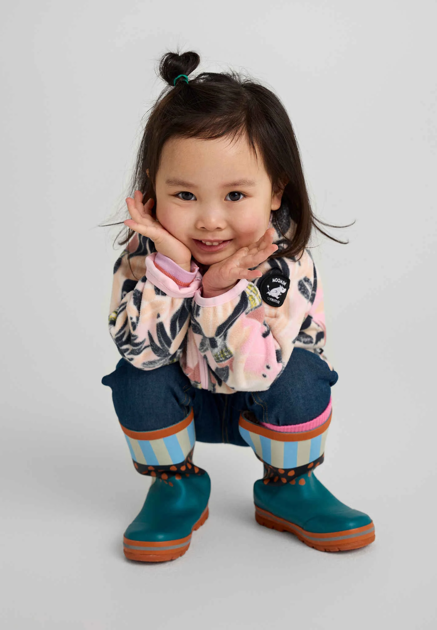 Moomin Kleinkinder Windfleece Jacke Vindskydd