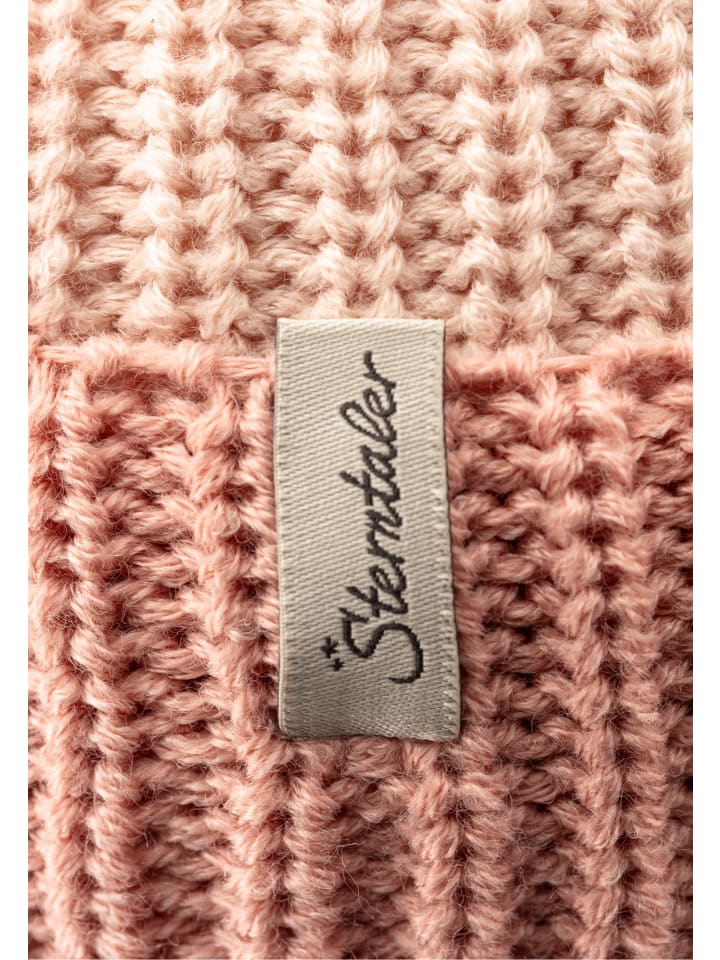 Sterntaler Strickmütze Umschlag in zartrosa günstig kaufen