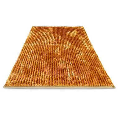 Badematte Dot, ideal fürs Badezimmer, Angenehme Haptik, Duschvorleger Karat, Höhe 20 mm, Chenille-Struktur, Maschinenfest, 100% Polyester
