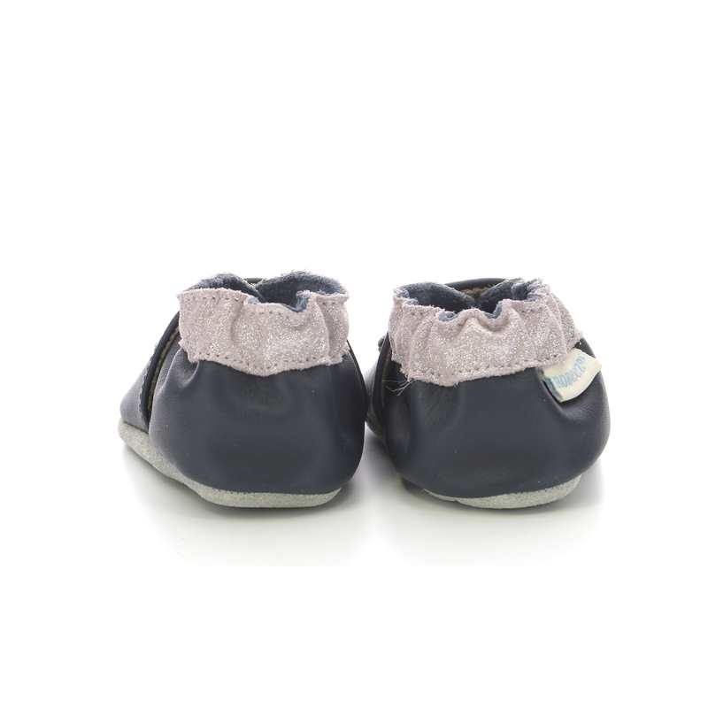 Chaussons cuir So Shiny Swan