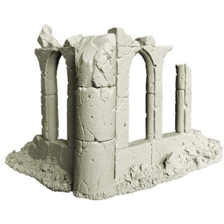 Corner of a Ruined Temple