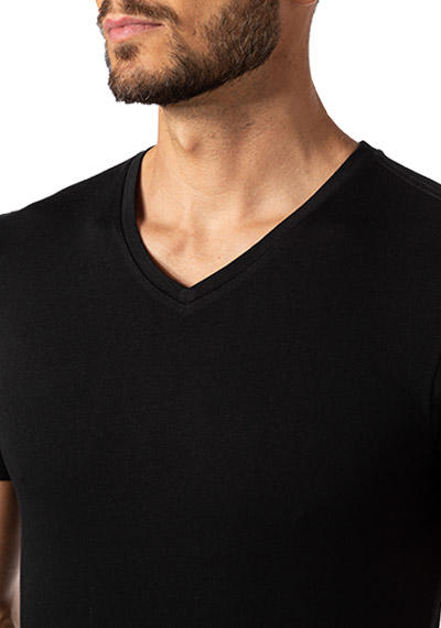 LACOSTE, T-Shirts, Baumwolle, schwarz
