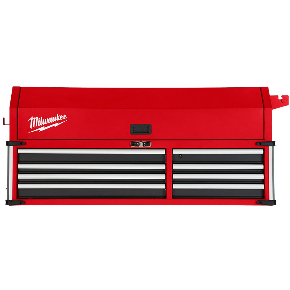 Caixa de ferramentas de aço Milwaukee 48228543 de grande capacidade com 46 polegadas