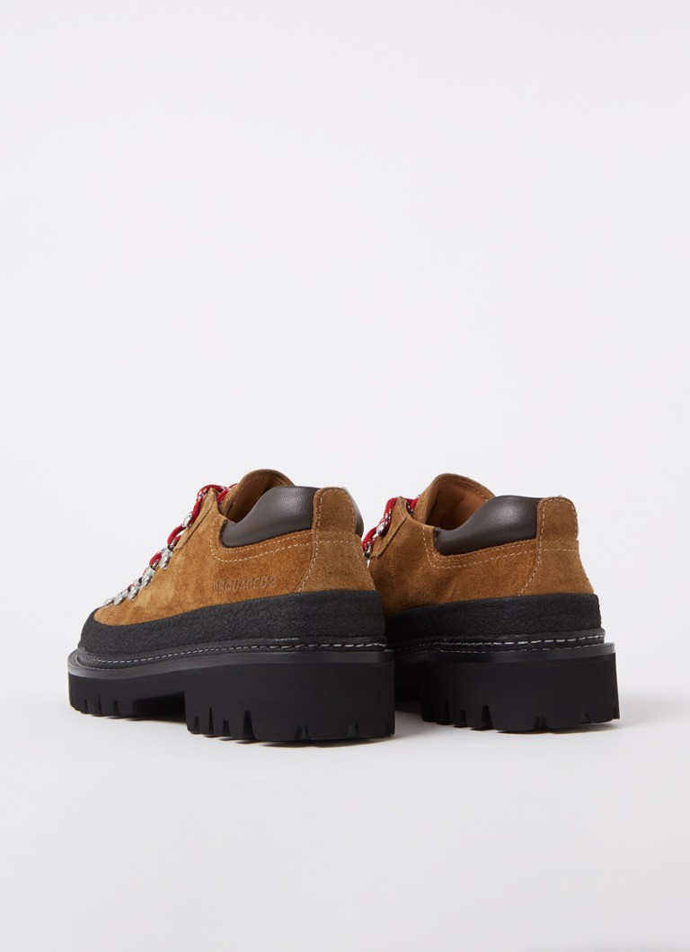Teniși cu șireturi Dsquared2 Canadian Suede Low Top