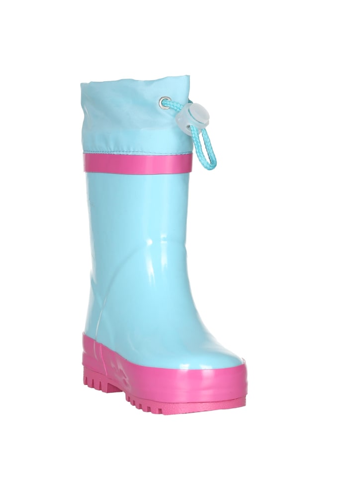 Playshoes Gummistiefel Basic gefüttert in Türkis günstig kaufen