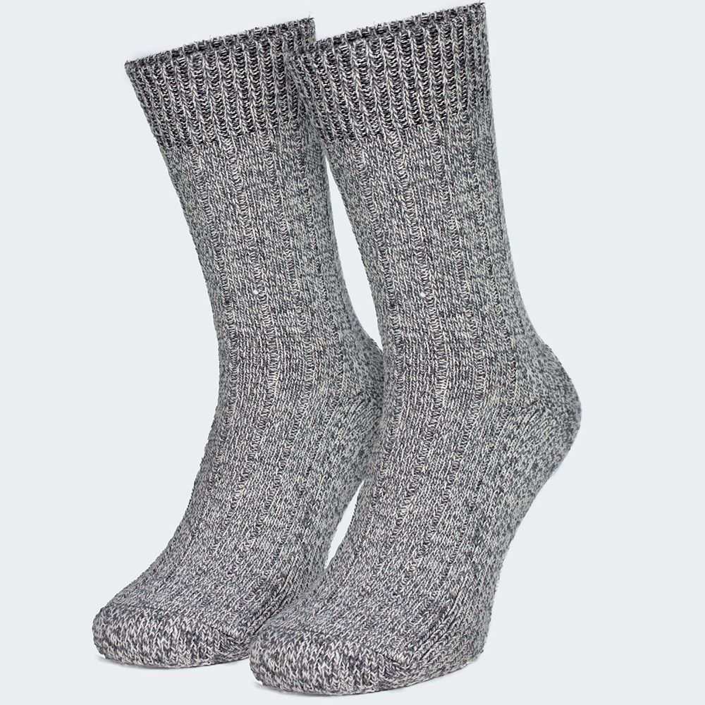 Black Snake Grey 3-pack Norweger Wollsocken