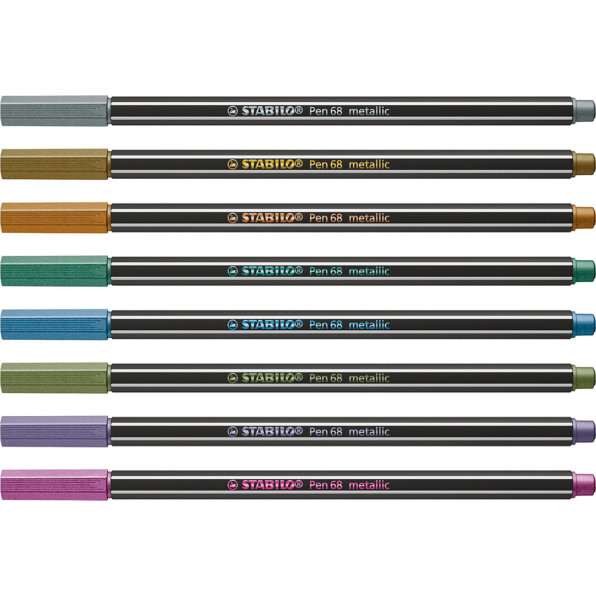 Premium Metallic-Filzstift Pen 68 metallic, metallic hellgrün