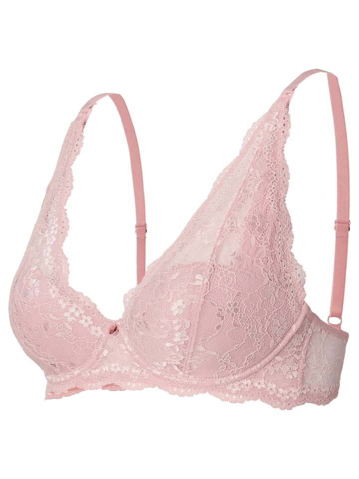 Noppies Gepolsterter Still-Bh Wired Bra Lace in Pale Mauve günstig kaufen