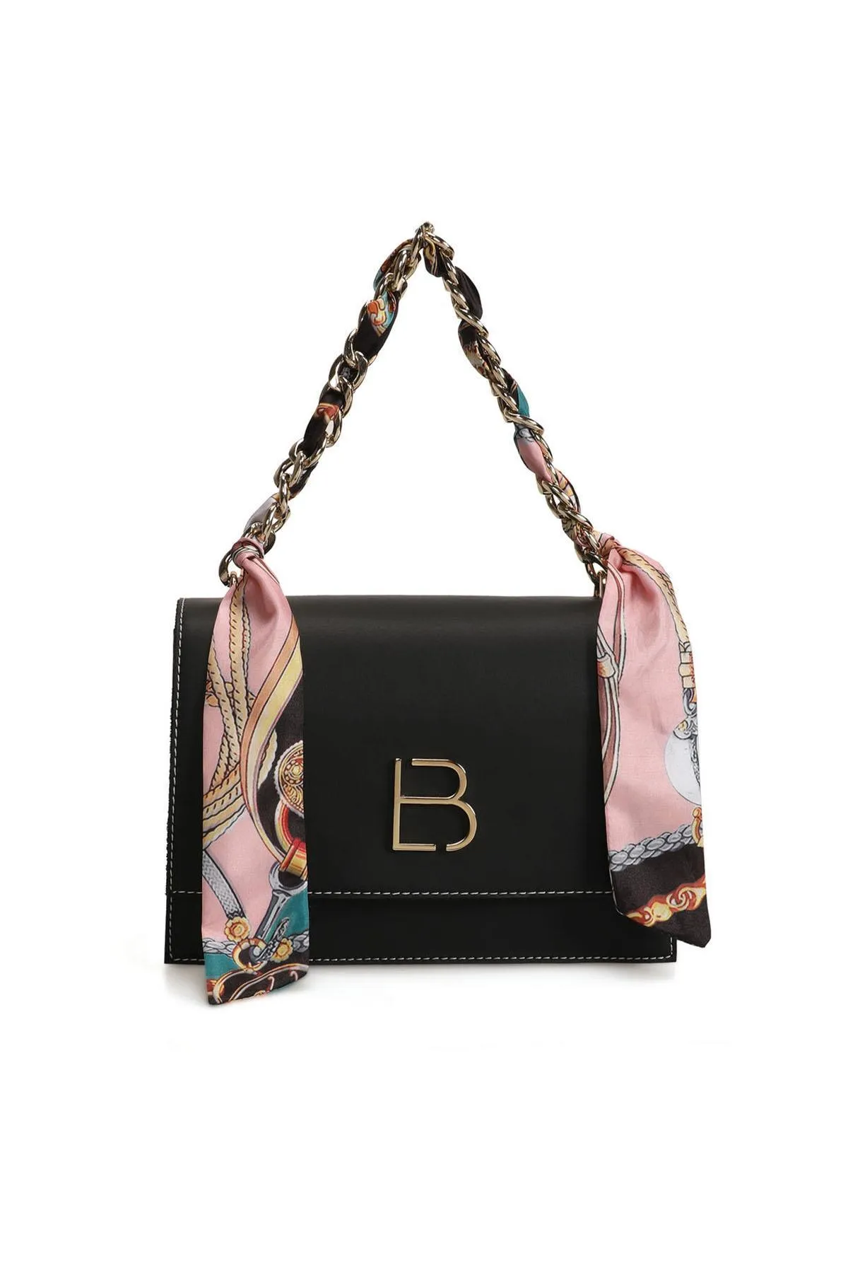 Lucky Bees  Damen Hand- und Schultertasche mit Schal-Accessoire