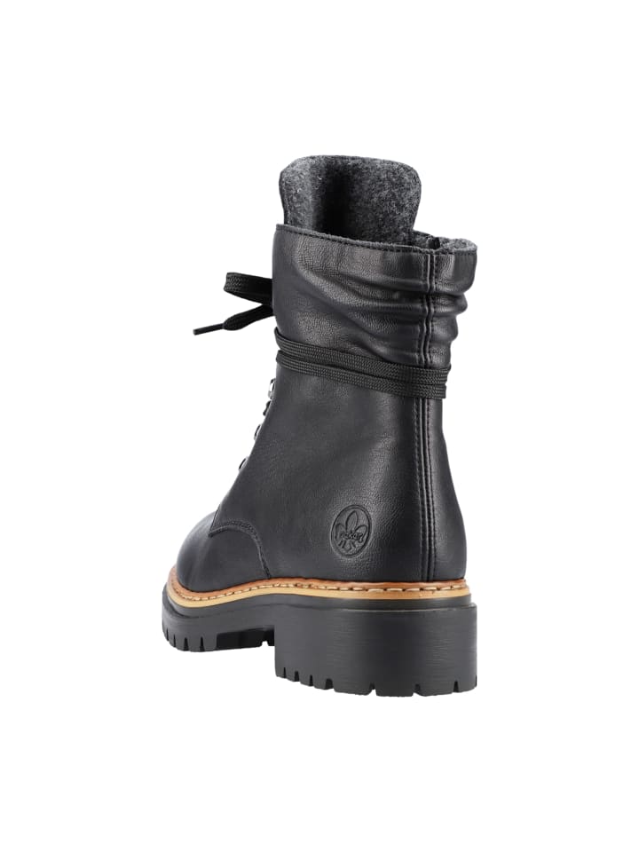rieker Schnürboots in Schwarz günstig kaufen