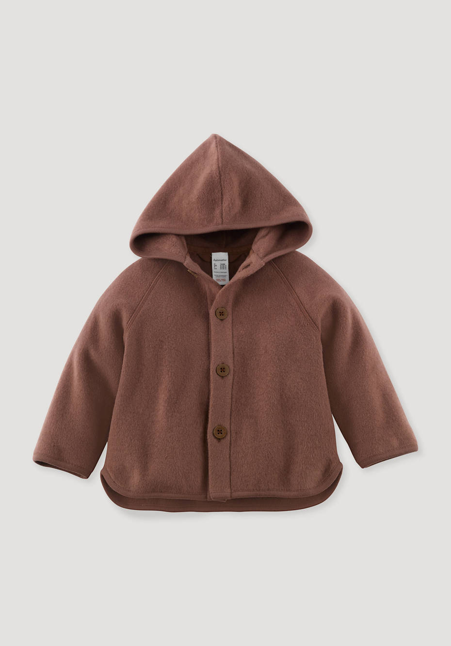 Softfleece-Jacke aus reiner Bio-Baumwolle