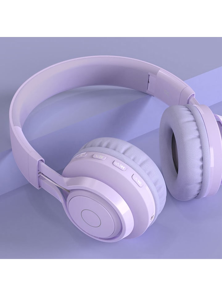 SmartCase Bluetooth-Over-Ear-Kopfhörer in Lila günstig kaufen onesize
