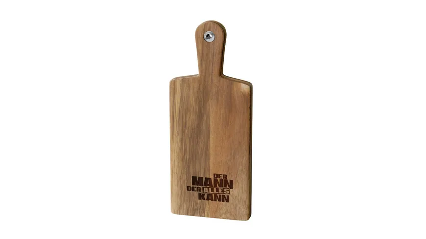 Geschenk für Dich Holzbrett Mann kann