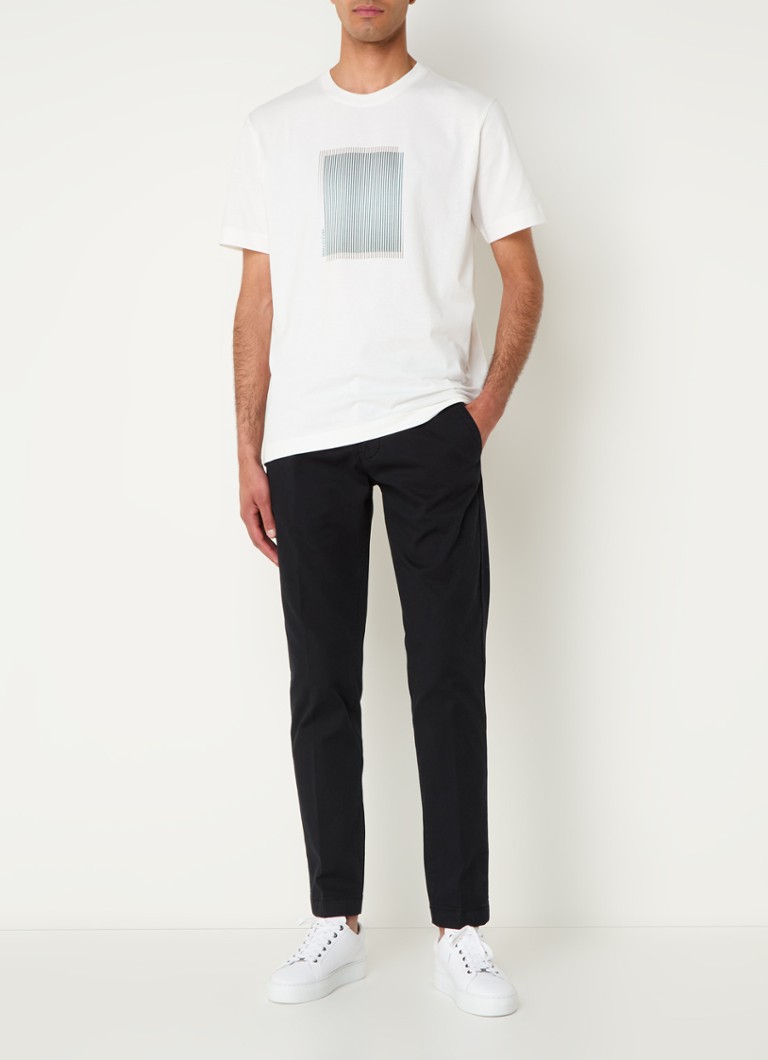 Pantaloni chino Marc O'Polo slim fit cu buzunare interioare