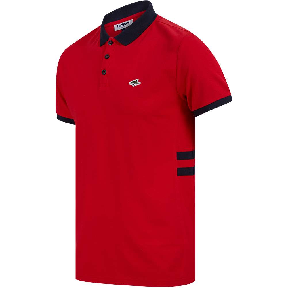 Le Shark Rotary Herren Polo-Shirt 5X17837DW-Chinese-Red