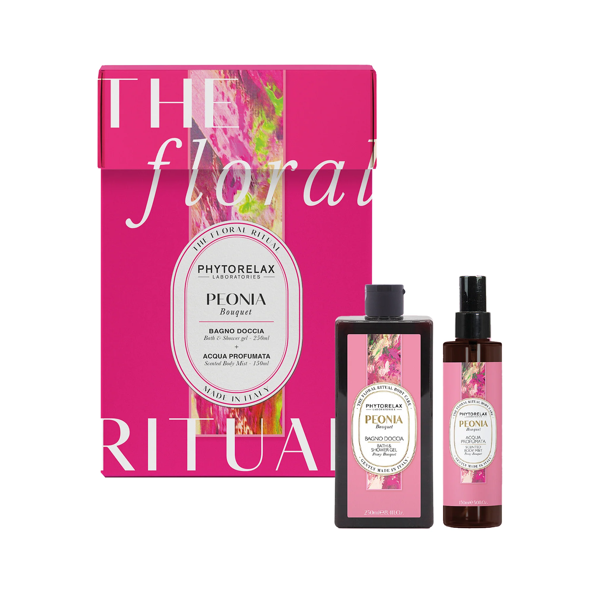 Geschenkbox „Florales Ritual“ – Der Pfingstrosenstrauß „Florales Ritual“ – Körperbox