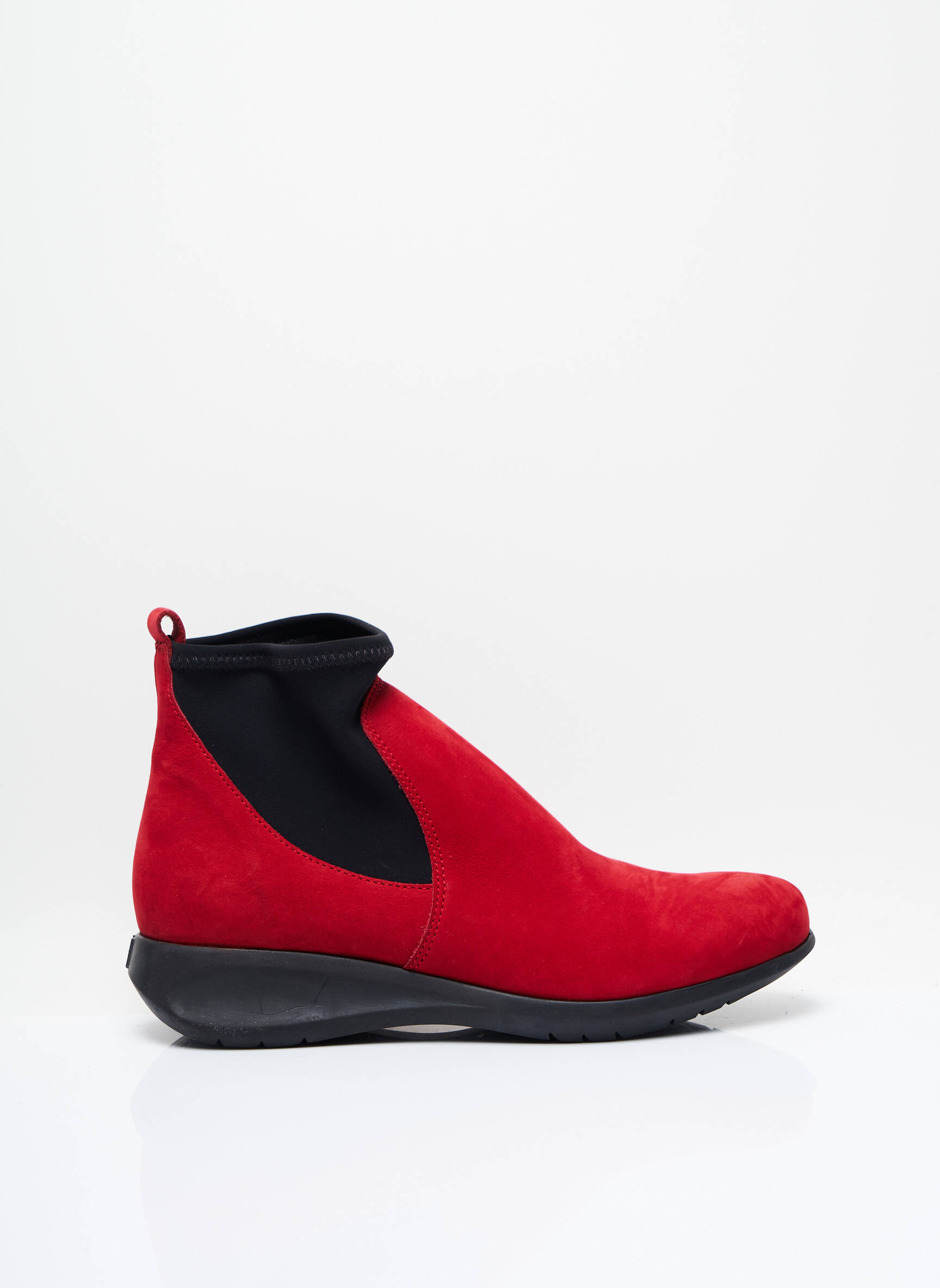 Hirica Bottines Femme couleur rouge
