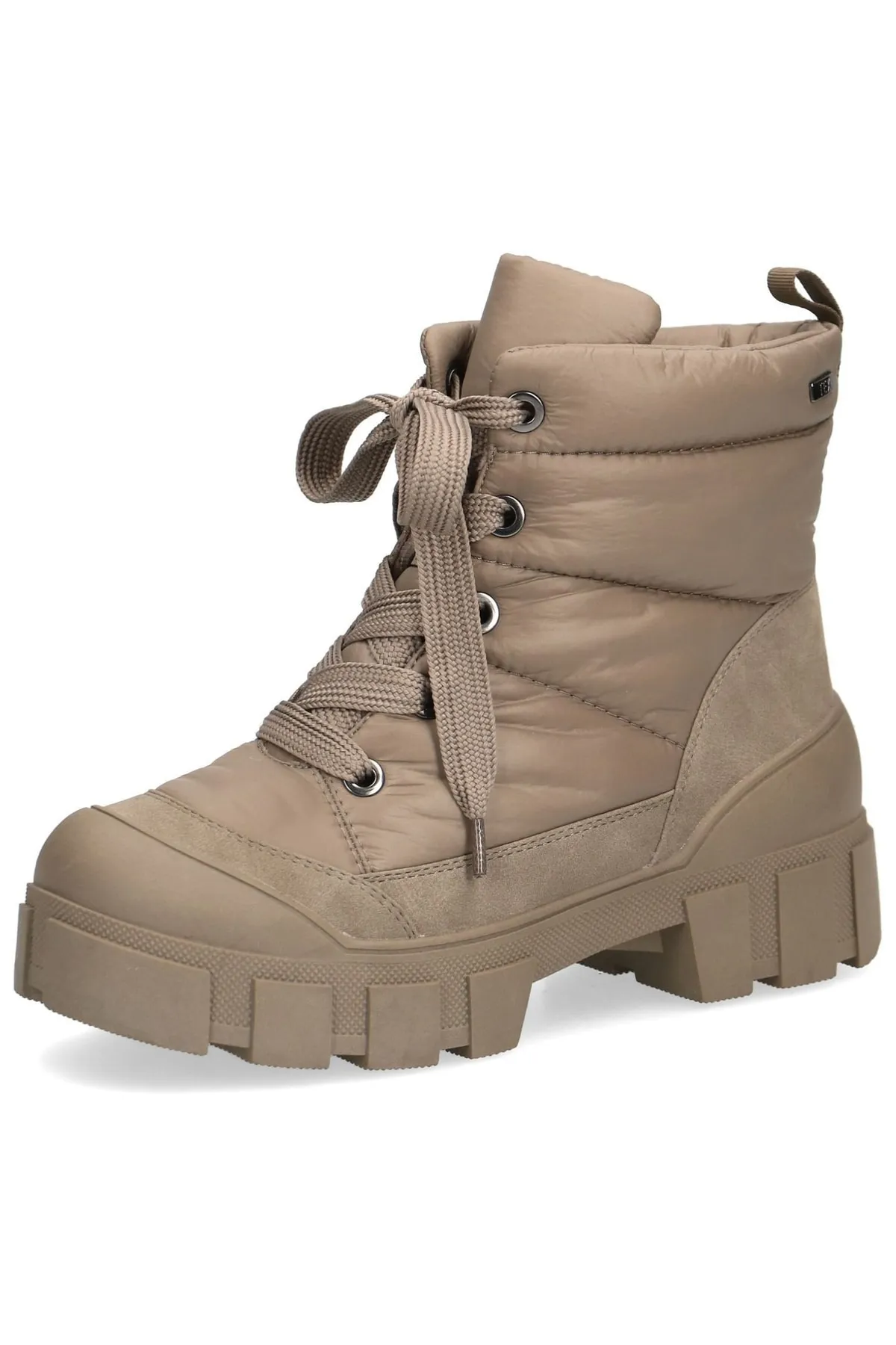Caprice  Stiefelette - Beige - Blockabsatz