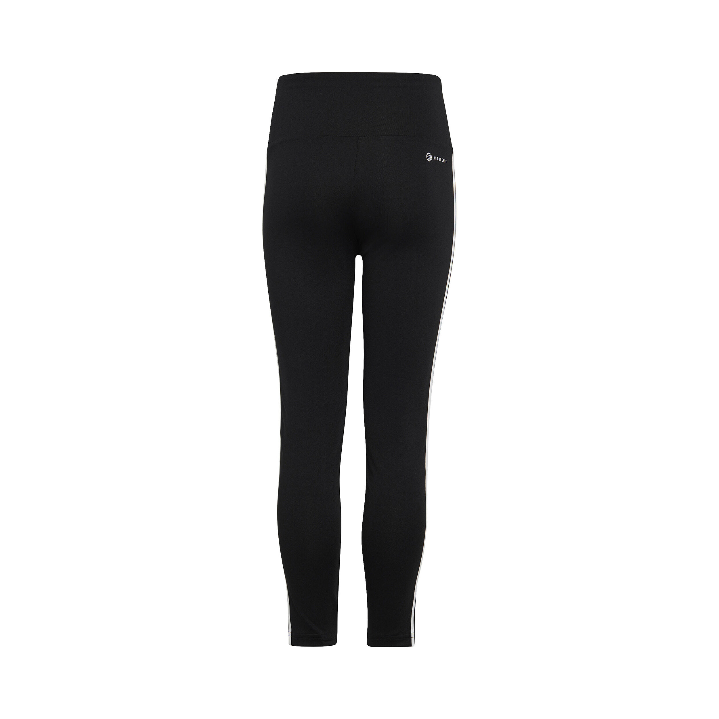 Essentials Train AEROREADY3-Stripes High-Waisted Training Tight Mädchen - Schwarz, Weiß
