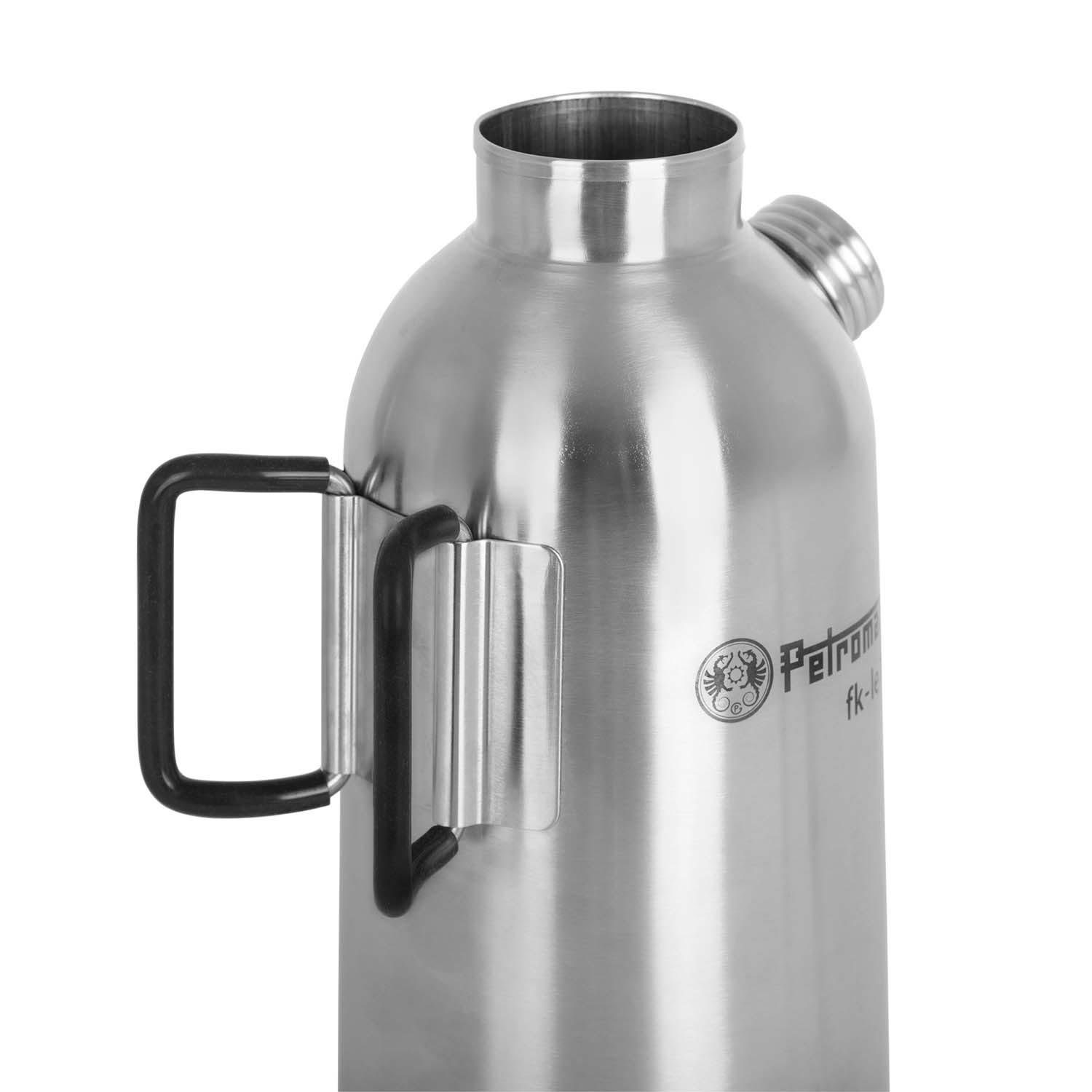 Petromax Wasserkessel Petromax Feuerkanne fk-le150 Edelstahl 1,5 Liter Wasserkessel, Cromargan® Edelstahl Rostfrei 18/10, Edelstahl lebensmittelecht