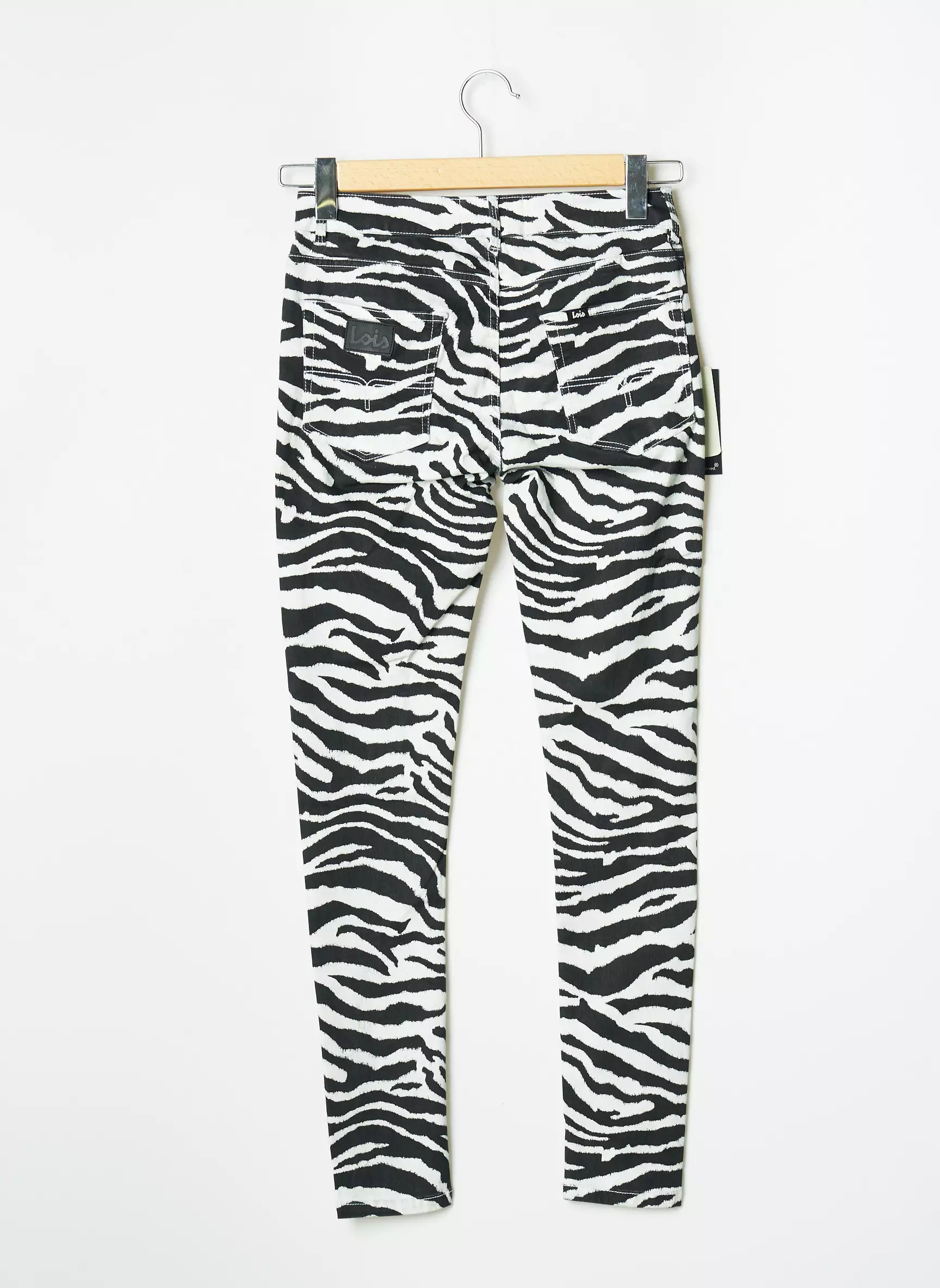 Lois Pantalons Slim Femme couleur noir