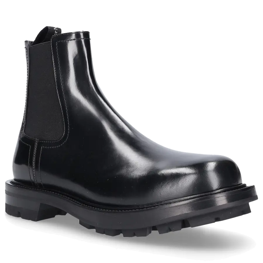 Alexander McQueen - Chelsea Boots WHZ84 Kalbsleder - schwarz