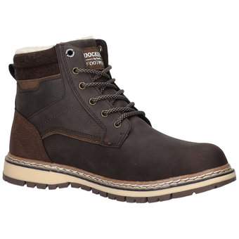 Dockers Schnür Boots in braun