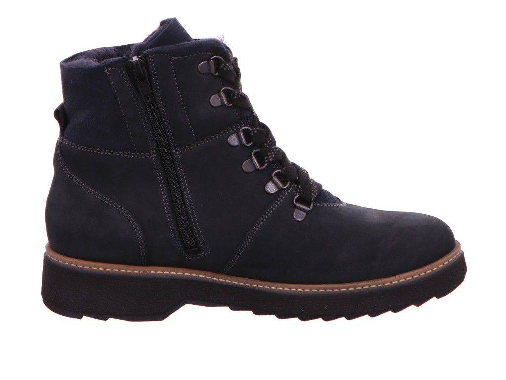 WALDLÄUFER Schnür-Stiefeletten blau 2022 Hitoni