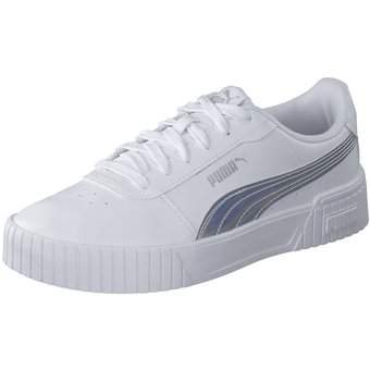 PUMA Carina 2.0 Holo Jr Sneaker in weiß