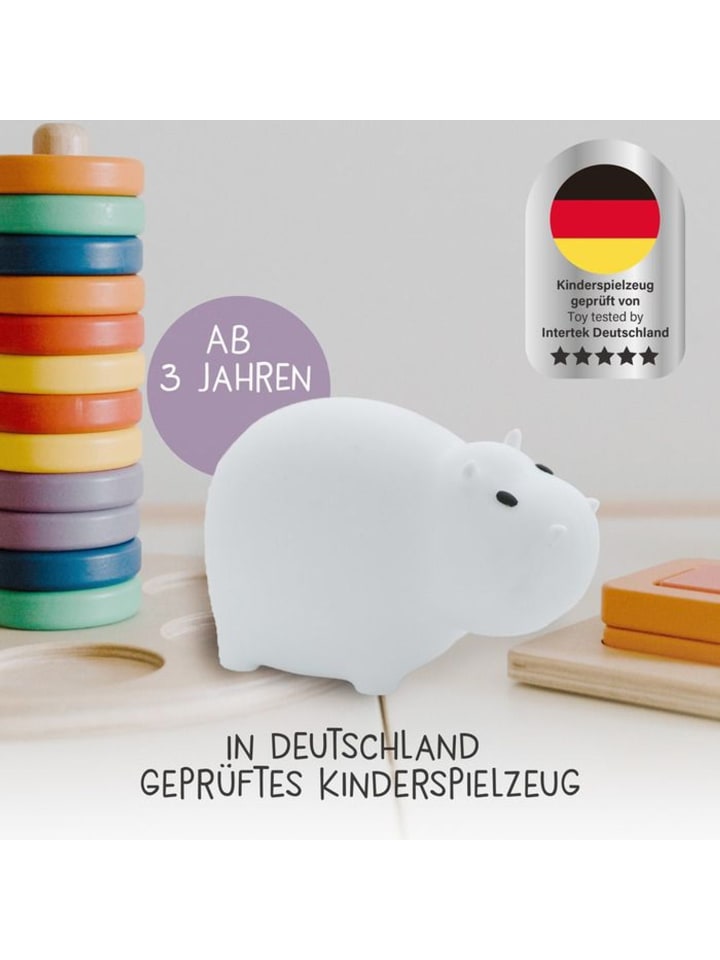 MEGALight Swimmy Hippo RGB LED Badelicht in Weiß ab 0 Monate günstig kaufen onesize