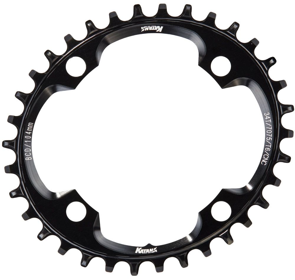 Katana Razorblade Oval Narrow Wide Kettenblatt 104mm kaufen | Bike-Discount