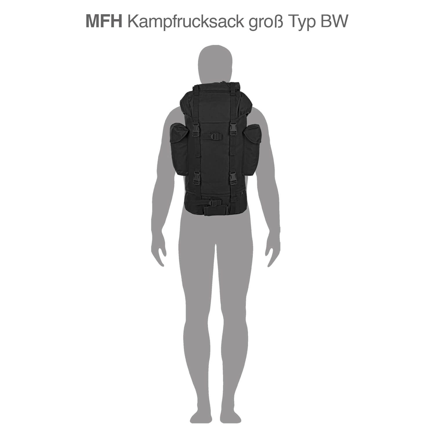 Kampfrucksack großTyp BW
