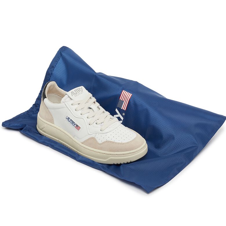 Autry Wmns Medalist Low LS21 leat/suede wht/blk