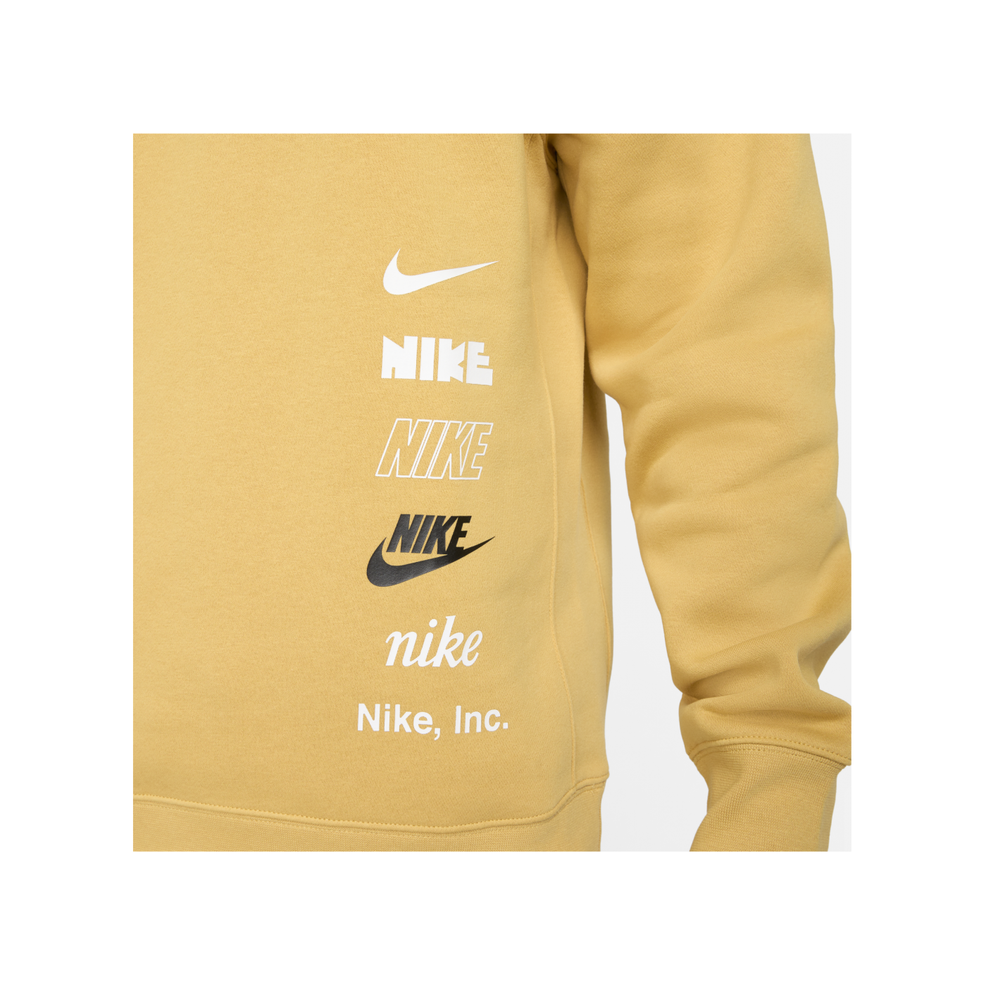 Nike Club Fleece Brushed Back Crew Sweatshirt F725