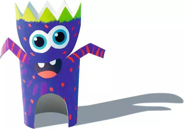 Monster Games - Bastelset für Kinder ab 6 Jahren