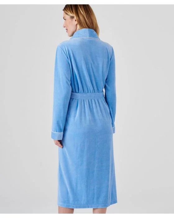 Robe de chambre maille velours