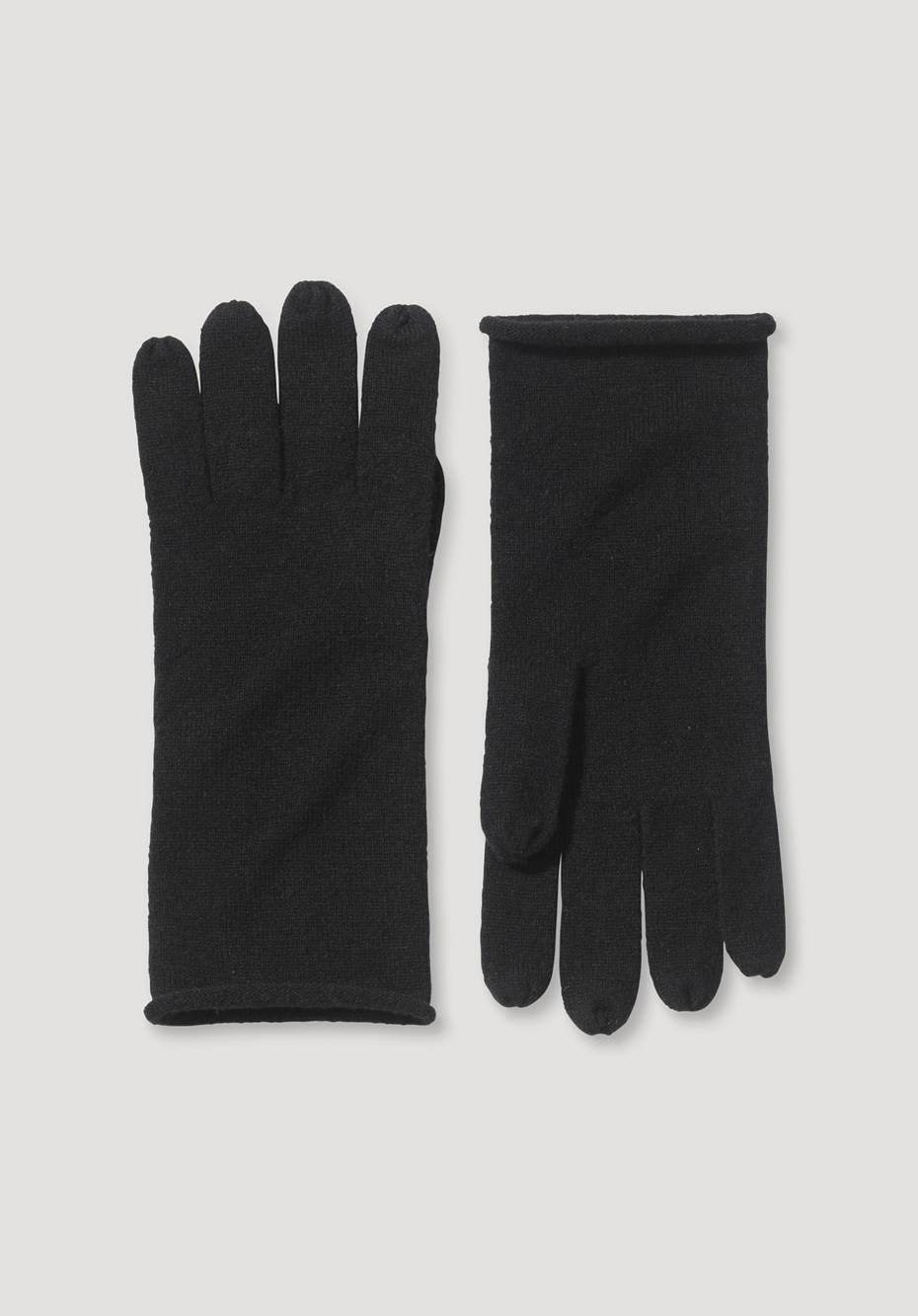 Handschuhe aus Schurwolle mit Kaschmir