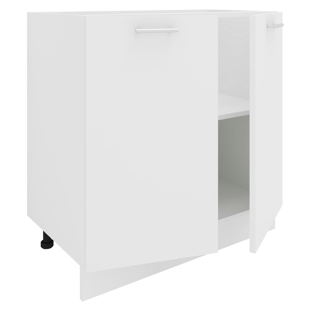 VCM Küchenschrank Breite 80 cm Drehtüren Unterschrank Küche Küchenmöbel Esilo