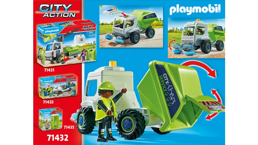 PLAYMOBIL 71432 - City Action - Kehrmaschine