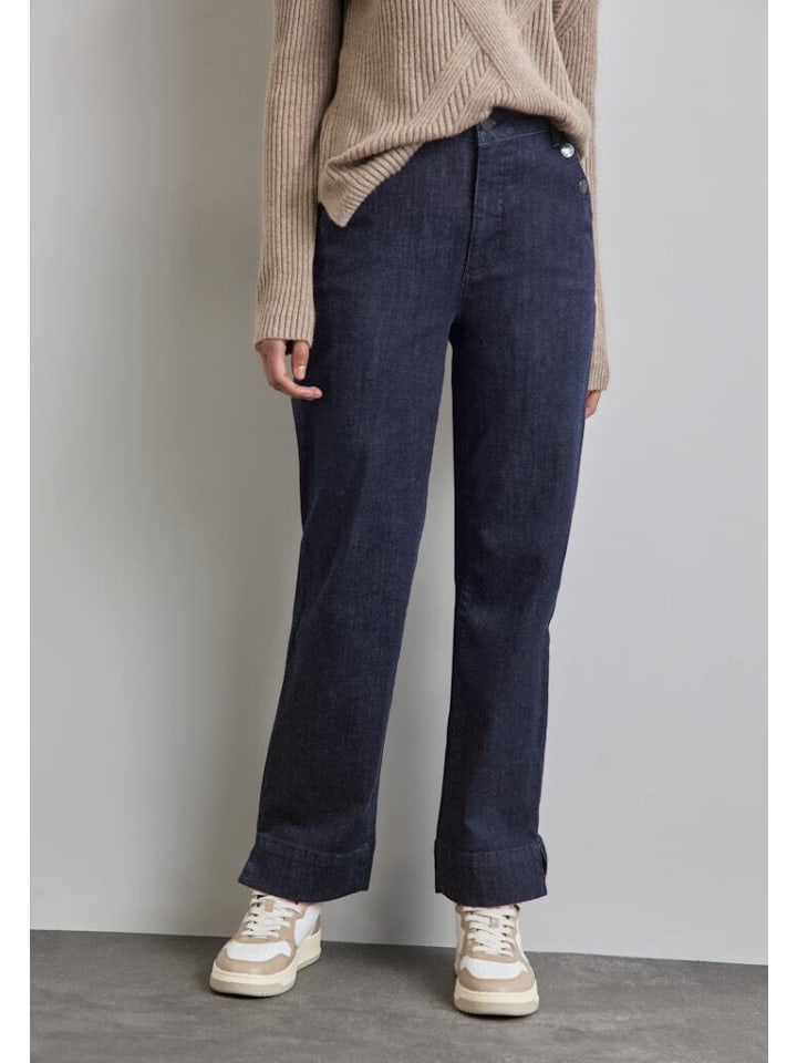 Street One Jeans in dark indigo rinsed günstig kaufen