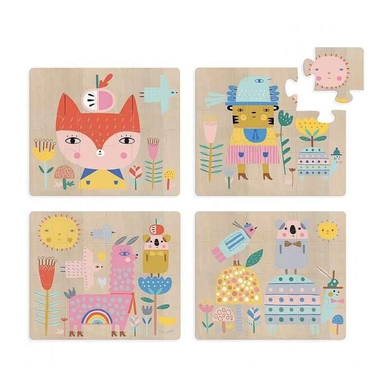 4 Puzzles évolutifs Suzy Ultman