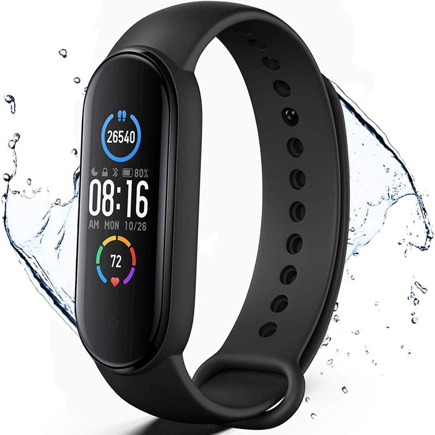 Devenirriche Activity Tracker Fitness Armband, Aktivitätstracker, Fitness Tracker, Smart Armband
