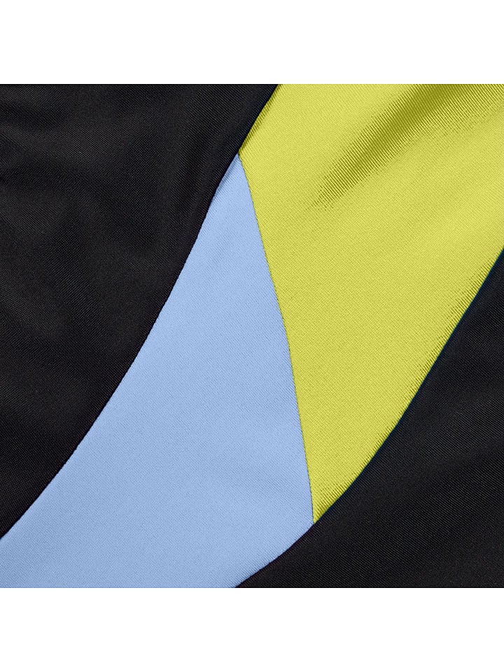 Speedo Badeanzug in Schwarz/ Gelb günstig kaufen