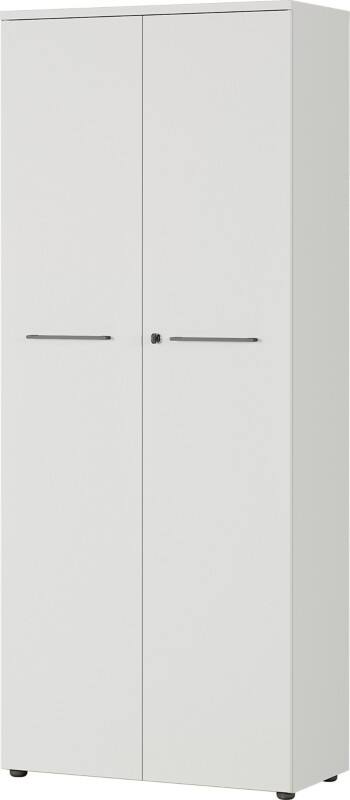 GERMANIA Schrank Agenda Melamin 4237-69AUFB Hellgrau 800 x 400 x 1.970 mm