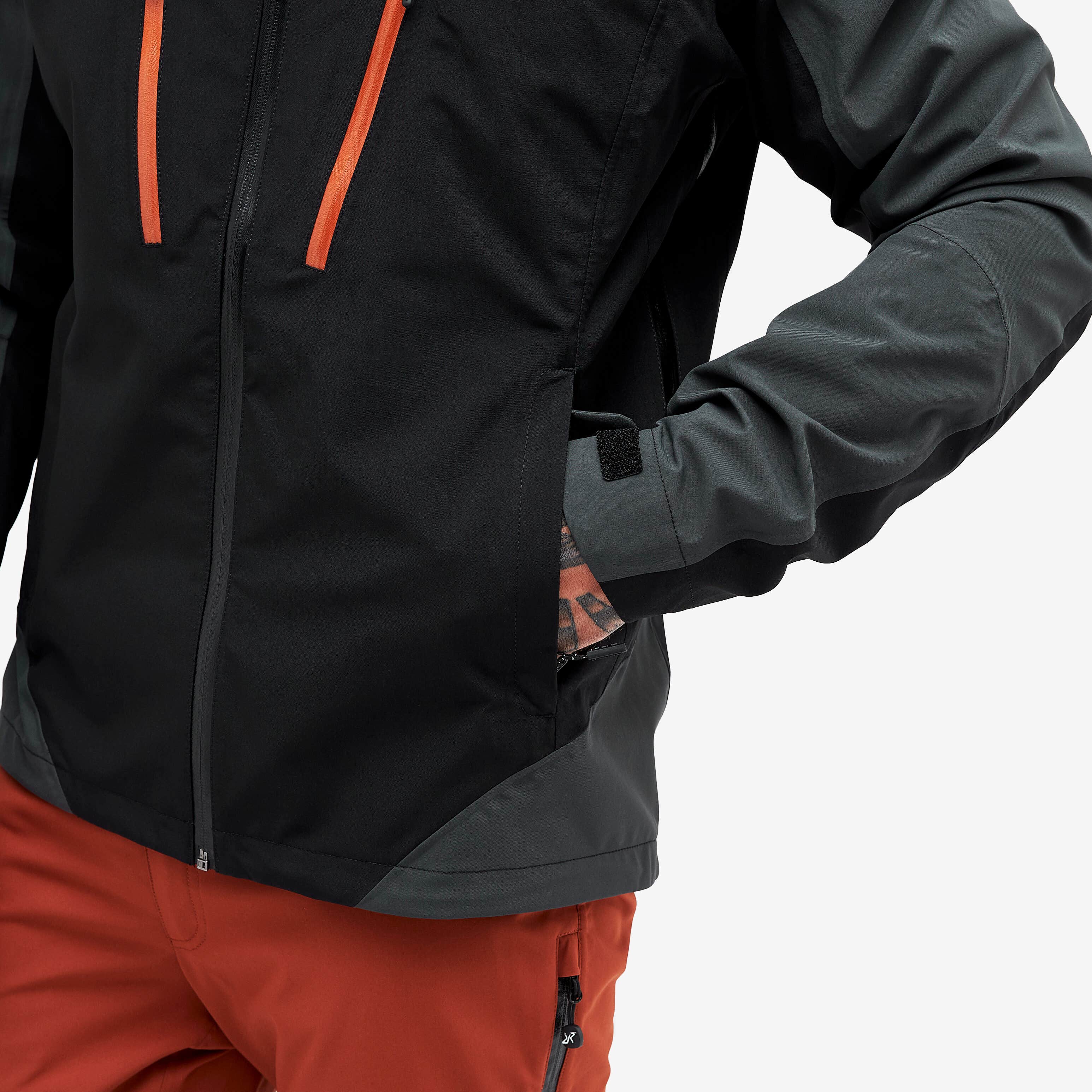 Silence Proshell Jacket Homme Black/Rusty 2.0